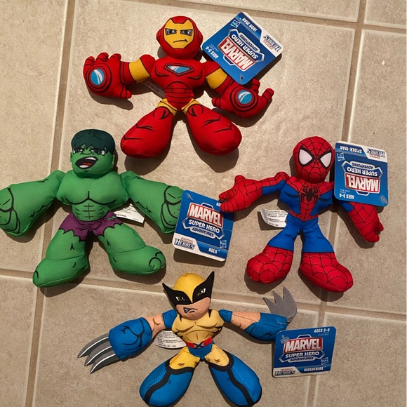 - Bundle lot of super hero marvel toys
